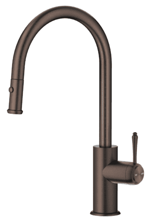 Mica Heritage Pull-Out Sink Mixer - Dusk Bronze