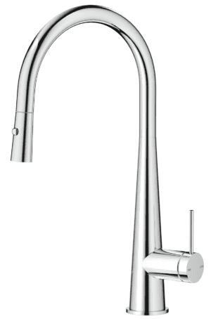 Mica Pull-Out Cone Sink Mixer - Chrome