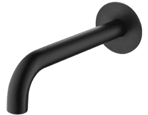Mica Bath/Basin Spouts - 160/220/250mm - - Black