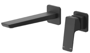 Tiago Wall-Spout Combo - 2P - TRIM KIT ONLY - Black