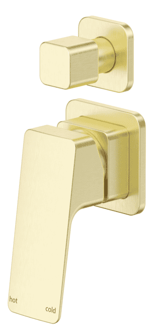 Tiago Shower Mixer Diverter - 2P - TRIM KIT ONLY- French Gold