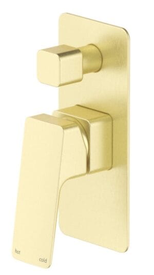 Tiago Shower Mixer Diverter - TRIM KIT ONLY - French Gold