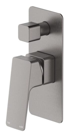 Tiago Shower Mixer Diverter - TRIM KIT ONLY - Gunmetal