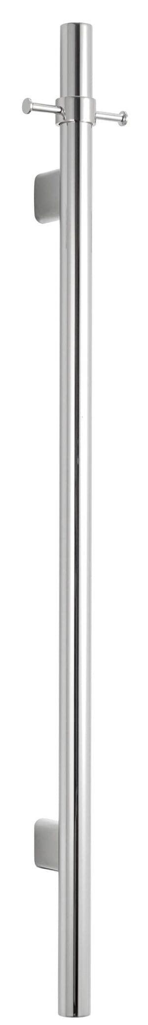 Mica Vertical Heated Towel Rail - Chrome