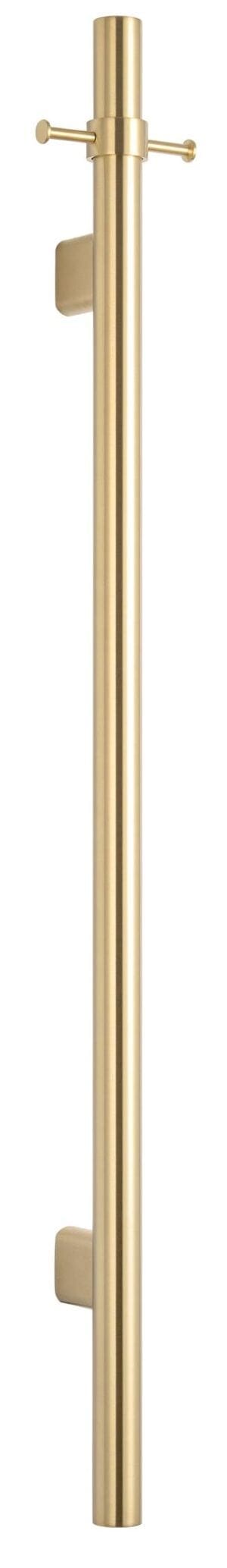 Mica Vertical Heated Towel Rail- French Gold