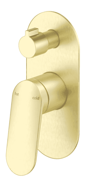 Lantra Shower Mixer Diverter - 1P - TRIM KIT ONLY- French Gold