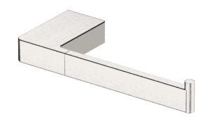 Milos Toilet Paper Holder - Brushed Nickel
