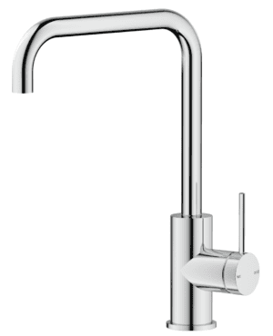 Mica Soft-Square Sink Mixer - Chrome