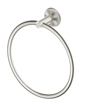 Mica Heritage Towel Ring - Brushed Nickel