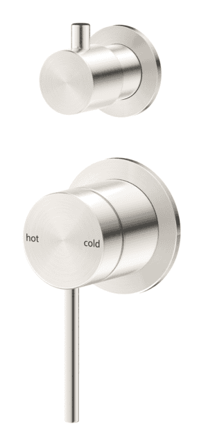 Mica Shower Mixer Diverter - 2P - TRIM KIT ONLY - Brushed Nickel