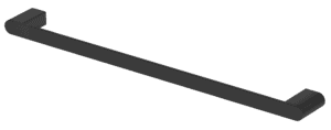 Supra Single Towel Rail - Black