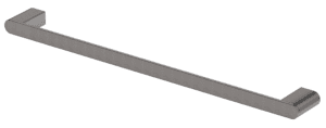 Supra Single Towel Rail - Gunmetal