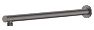 Mica Wall Shower Arm - 450mm - Straight - Gunmetal