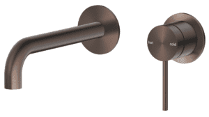 Mica Wall-Spout Combo - Curved Spout - 2P - TRIM KIT ONLY - Dusk Bronze