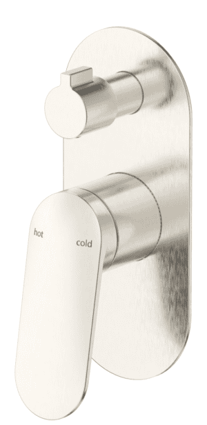 Lantra Shower Mixer Diverter - 1P - TRIM KIT ONLY - Brushed Nickel