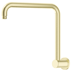 Mica Gooseneck Shower Arm- French Gold