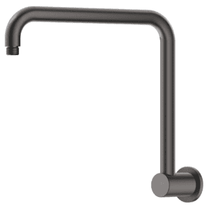 Mica Gooseneck Shower Arm - Gunmetal
