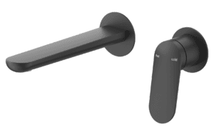 Lantra Wall-Spout Combo - 2P - TRIM KIT ONLY - Black