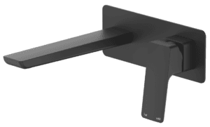 Tiago Wall-Spout Combo - 1P - TRIM KIT ONLY - Black