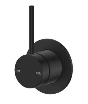 Mica Shower Mixer - Reverse - TRIM KIT ONLY - Black