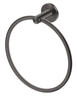 Mica Hand Towel Ring - Gunmetal