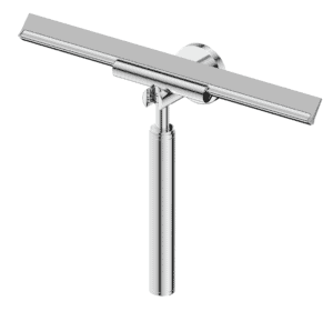Mica Glass Squeegee - Chrome