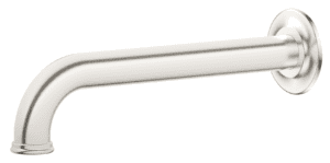 Mica Heritage Bath/Basin Spout - 160/220/250mm - Brushed Nickel