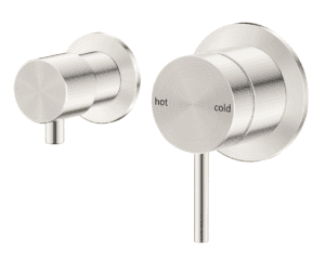Mica Shower Mixer Diverter - Sideways - TRIM KIT ONLY - Brushed Nickel