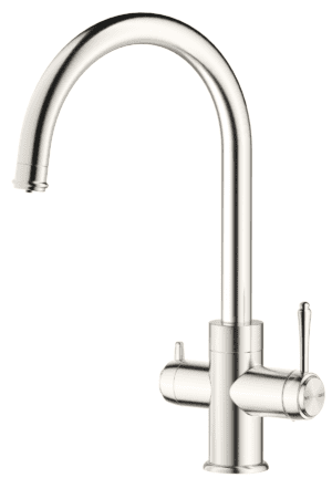 Mica Heritage 3-Way Filter Sink Mixer - Brushed Nickel