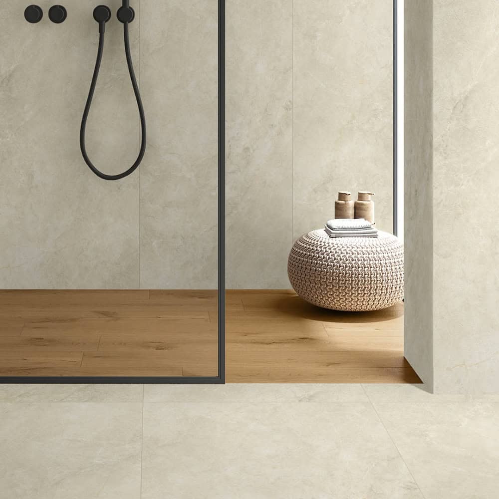Memory Stone porcelain tiles 600x600 Matt