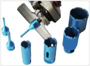 Vacuum Brazed Diamond Drill Bits 5mm To 76mm