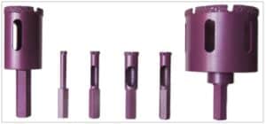 Vacuum Brazed Drill Bits 6mm To 60mm