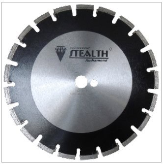 Black Pro Laser Welded Blade - Asphalt & Besser Block