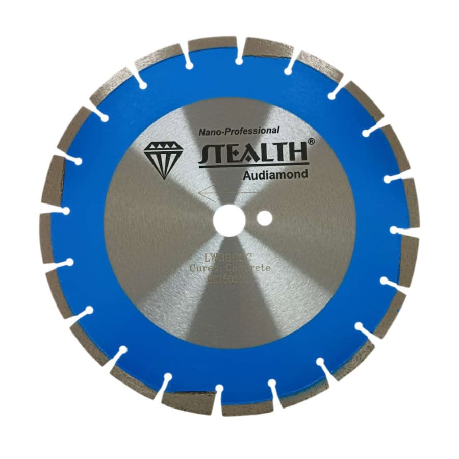 Blue Pro Laser Welded Blade - Cured Concrete