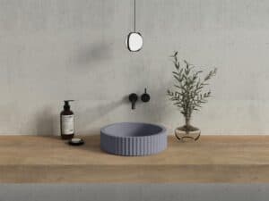 PIAZA Above Counter Basin matte grey