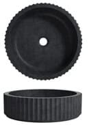 PIAZA Above Counter Basin matte black