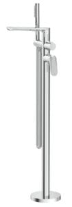 Lantra Freestanding Bath Mixer With Hand Shower - Trim Kit Only