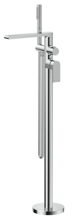 Beki Freestanding Bath Mixer with Hand Shower - TRIM KIT ONLY
