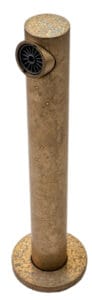 LVB Mica Bath Spout - Straight - 220mm