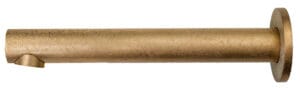 LVB Mica Bath Spout - Straight - 220mm