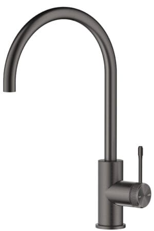 Mica Fluted Gooseneck Sink Mixer