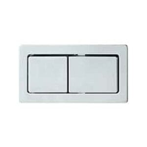 Rectangular Toilet Button in Chrome