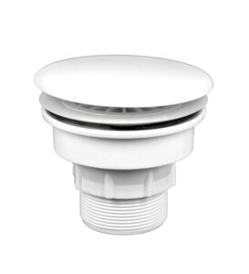 White ABS waste (SB-Waste/C) included with the SMC Shower Base