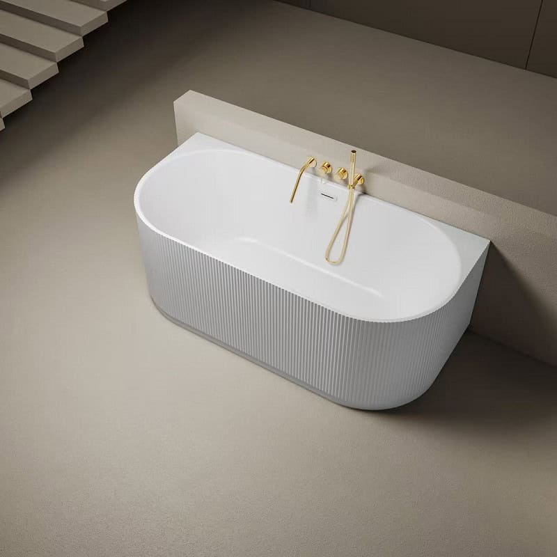 Piaza-BTW Fluted Bath Tub lifestyle
