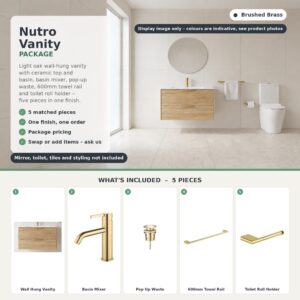 Nutro Vanity Package