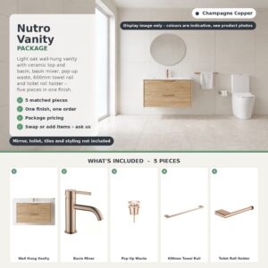 Nutro Vanity Package